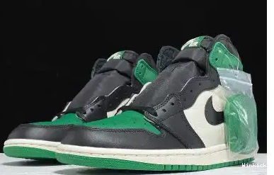 JORDAN PINE AIR HIGH 555088-302 NRG GREEN SAIL-BLACK 1 OG 0608